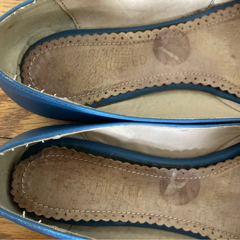 4/$10 - Restricted Laser Cutout Flats - Blue